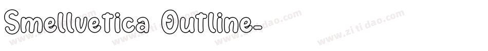 Smellvetica Outline字体转换